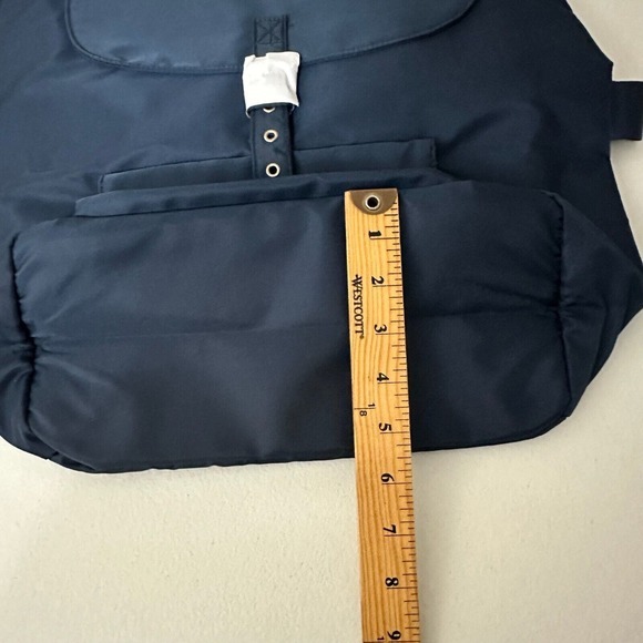NEW JEAN PAUL GAULTIER Weekend Polyester Drawstring Backpack Bag in Navy main image 10